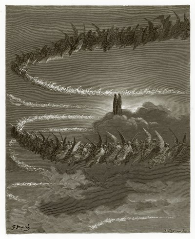 Die Geister im Jupiter von Gustave Dore