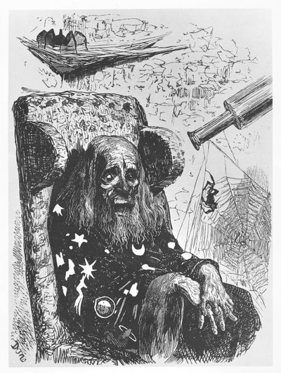 Der Astrologe Herr Trippa, Illustration aus 