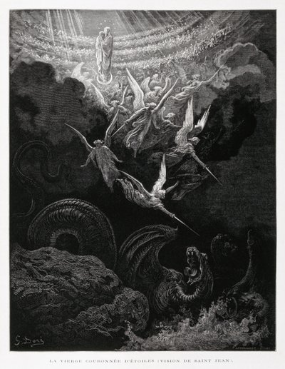 Die Krönung der Jungfrau von Gustave Dore