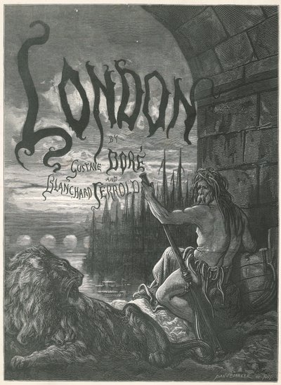 Titelseite für London von Gustave Dore