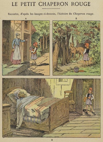 Rotkäppchen von Gustave Fraipont