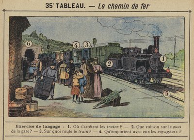 Die Eisenbahn von Gustave Fraipont