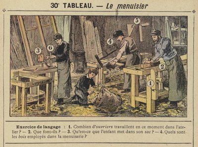 Der Tischler von Gustave Fraipont