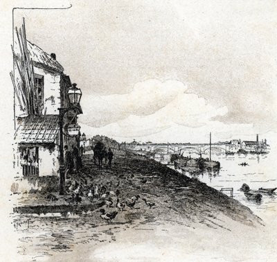 Ansicht des Quai d
