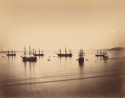 Die französische Flotte, Cherbourg von Gustave Le Gray