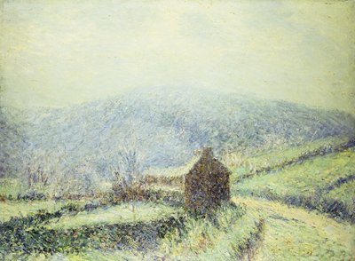 Raureif in Huelgoat, Finistère, 1903 von Gustave Loiseau