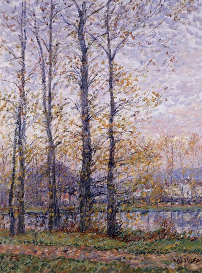 Die Ufer der Oise bei Precy von Gustave Loiseau