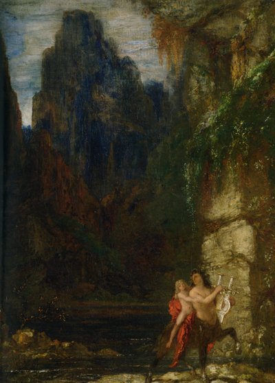 Die Erziehung des Achilles von Gustave Moreau