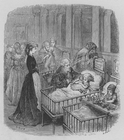Kinderkrankenhaus von Gustave after Dore
