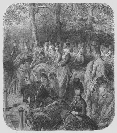 Hyde-Park, Die Amazonen von Gustave after Dore