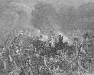 Eine Straße im West-End um drei Uhr nachmittags von Gustave after Dore