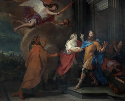 Die Pest zur Zeit Davids, 1675-1700 von Guy Louis Vernansal