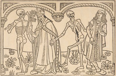 Der Tod nimmt den Bischof und den Edelmann, aus 