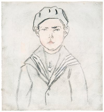 Junge im Matrosenanzug von Gwen John