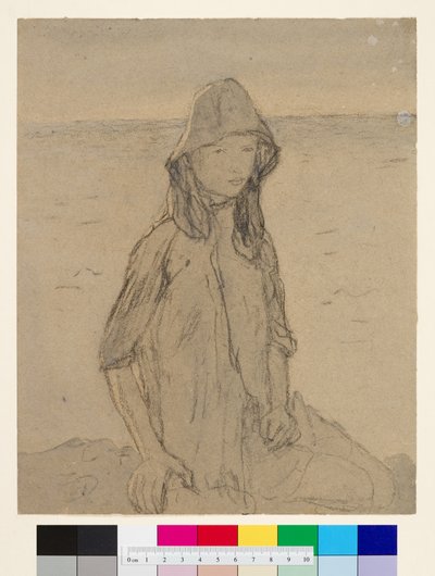 Studie eines Mädchens von Gwen John