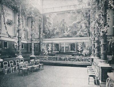 Die Privatkapelle des Buckingham Palace von HN King