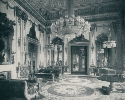 Der Weiße Salon im Buckingham Palace von HN King
