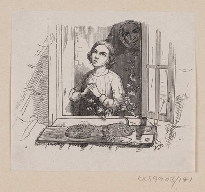 Illustration zu "Fünf aus einer Erbsenschote" in H.C. Andersen, "Märchen und Geschichten", Band 2 von H.P. Hansen