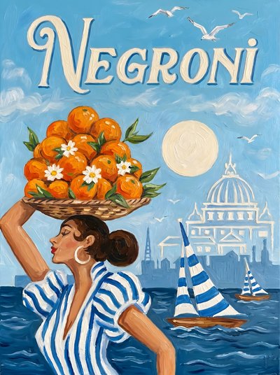 Mediterraner Negroni-Sommer von HUGO