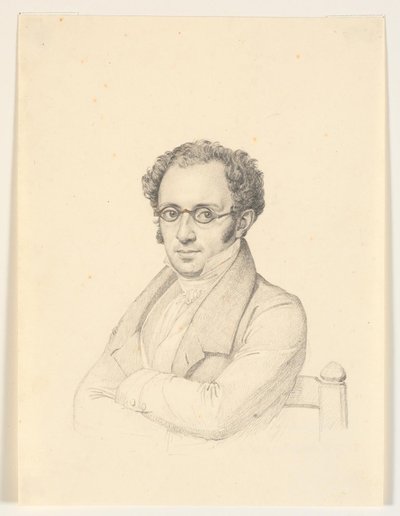 Porträt von Notarius Publicus, Professor, Etatsrat Nicolai Christian Levin Abrahams von H.W. Bissen