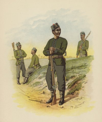 Die 3. Goorkhas von H. Bunnett