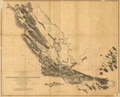 Von der San Francisco Bay zu den Ebenen von Los Angeles: aus Erkundungen und Vermessungen von H.; Davis Custer