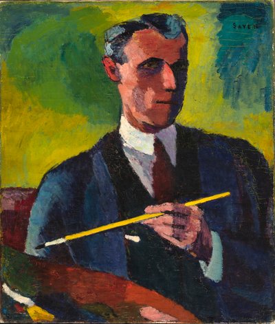 Selbstporträt von H. Lyman Sayen