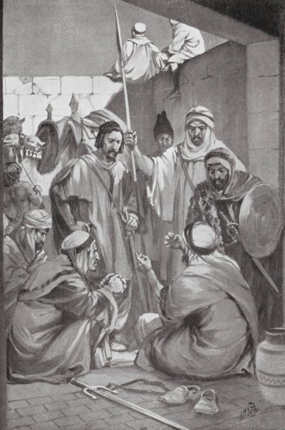 Araber planen einen Aufstand von H. M. (after) Burton