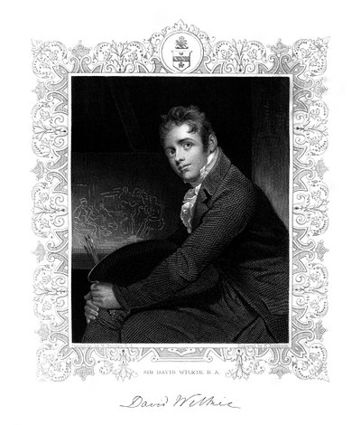 Sir David Wilkie, schottischer Maler, 19. Jahrhundert von H. Robinson