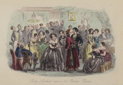 Illustration für Lewis Arundel oder Die Eisenbahn des Lebens von Frank E. Smedley von after Hablot Knight Browne