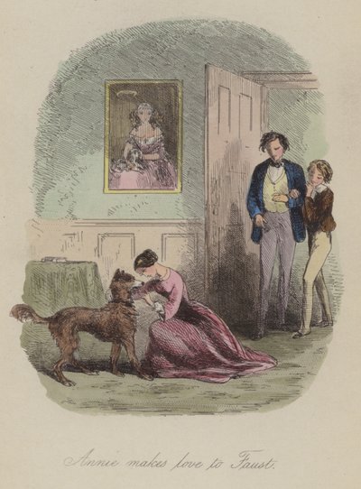 Illustration für Lewis Arundel oder Die Eisenbahn des Lebens von Frank E. Smedley von after Hablot Knight Browne