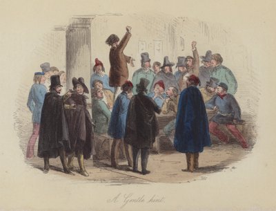 Illustration für Lewis Arundel oder Die Eisenbahn des Lebens von Frank E. Smedley von after Hablot Knight Browne