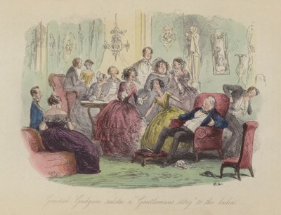 Illustration für Lewis Arundel oder Die Eisenbahn des Lebens von Frank E Smedley von after Hablot Knight Browne