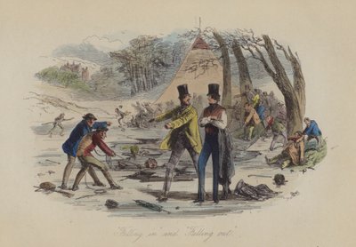Illustration für Lewis Arundel oder Die Eisenbahn des Lebens von Frank E Smedley von after Hablot Knight Browne