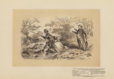 Angelskizzen, Nr. 2, Sehr wie ein Wilderer von Hablot Knight (1815 92) Browne