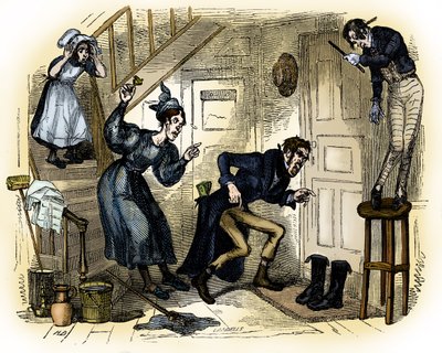 Das alte Kuriositätenladen von Charles Dickens von Hablot Knight Browne