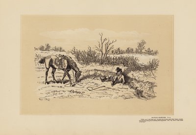 Jagdszenen, Nr. 8, Entschieden kühl von Hablot Knight (1815 92) Browne