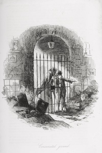 Geweihter Boden, Illustration aus 