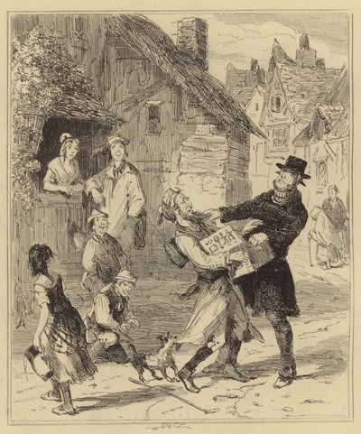 Einen Juden betrügen von Hablot Knight Browne