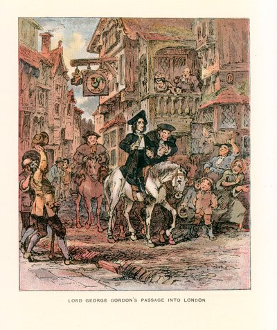 Illustration für Barnaby Rudge von Hablot Knight Browne