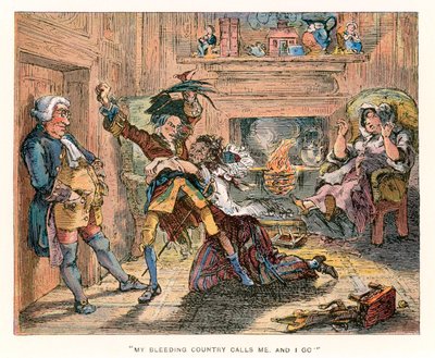 Illustration für Barnaby Rudge von Hablot Knight Browne