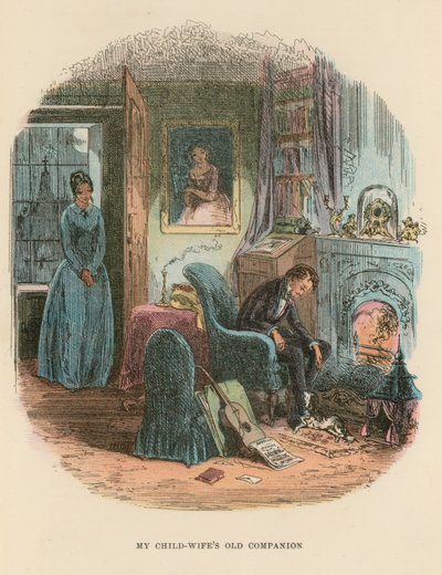 Illustration für David Copperfield von Hablot Knight Browne