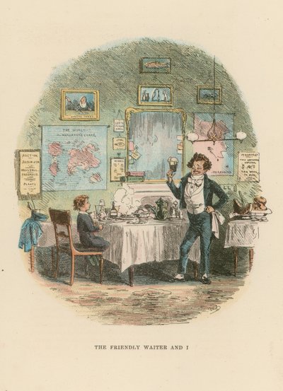 Illustration für David Copperfield von Hablot Knight Browne