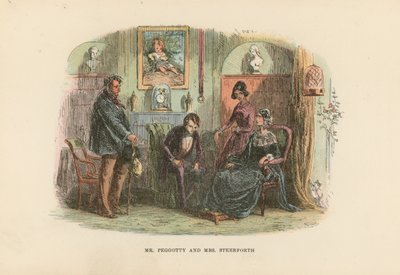 Illustration für David Copperfield von Hablot Knight Browne