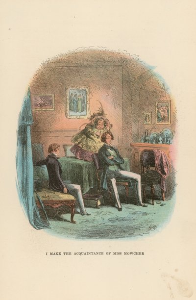 Illustration für David Copperfield von Hablot Knight Browne