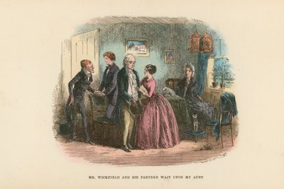 Illustration für David Copperfield von Hablot Knight Browne