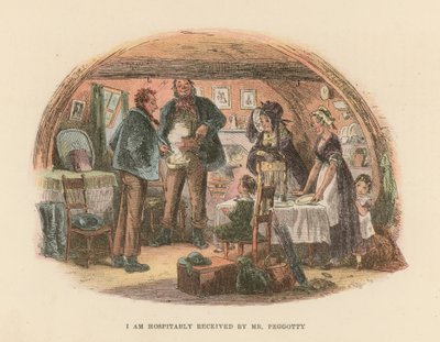 Illustration für David Copperfield von Hablot Knight Browne