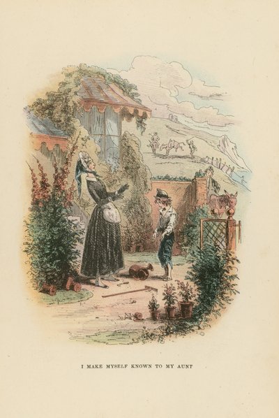 Illustration für David Copperfield von Hablot Knight Browne