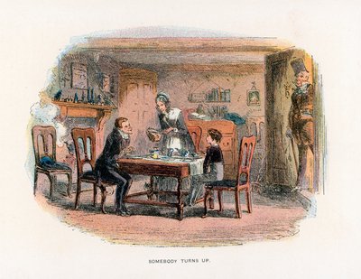 Illustration für David Copperfield von Hablot Knight Browne