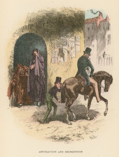 Illustration für Dombey und Sohn von Hablot Knight Browne